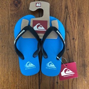 Quicksilver Boys Blue Flip Flops